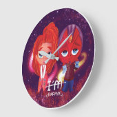 Ruderzeit Große Wanduhr (Winkel)