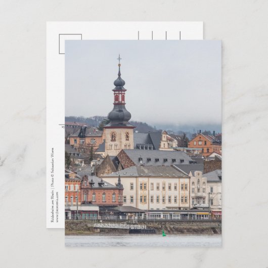 Rüdesheim am Rhein - Deutschland Postkarte (Vorne/Hinten)