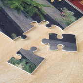 Rüdesheim am Rhein, Deutschland - Weihnachtsbaum Puzzle (Seite)