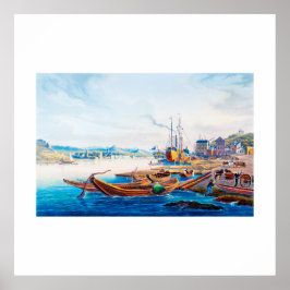 Rüdesheim, Deutschland 01A Poster