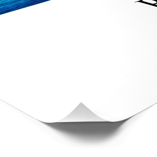 Rüdesheim, Deutschland 01B Poster (Ecke)