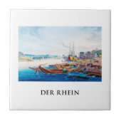 Rüdesheim, Deutschland 01C Fliese (Vorderseite)