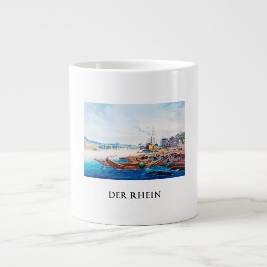 Rüdesheim, Deutschland 01C Jumbo-Tasse (Vorderseite)