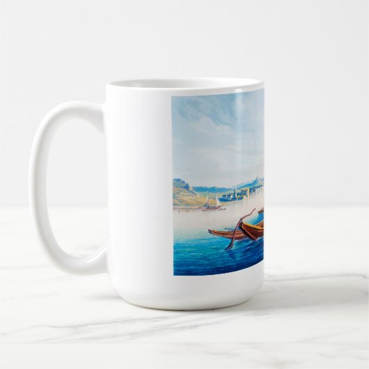 Rüdesheim, Deutschland Kaffeetasse (Links)