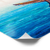 Rüdesheim, Deutschland Poster (Ecke)