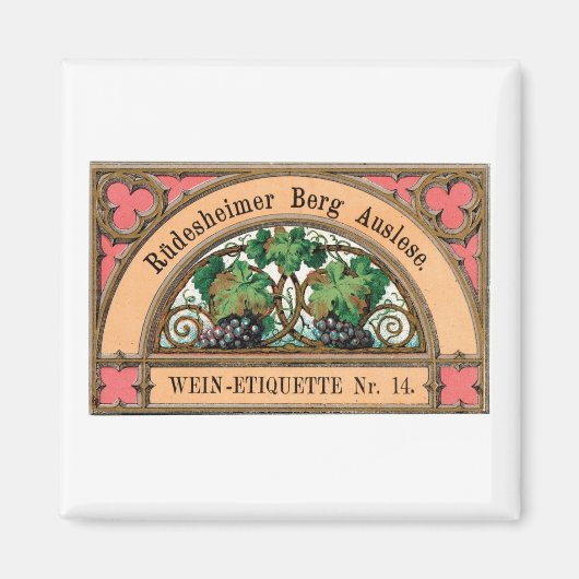 Rudesheimer Berg Auslese Magnet (Vorne)