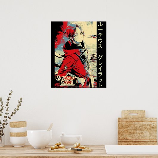 Rudeus Greyrat Poster (Küche)