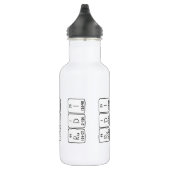 Rudi Flasche mit periodischem Tabellenname Edelstahlflasche (Rechts)