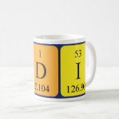 Rudi Periodenname Tasse (VorderseiteRechts)