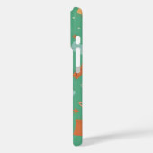 Rudog the Red-Nosed Pup iPhone 16 Case (Rückseite / Links)