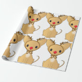 Rudolf Chihuahua Geschenkpapier (Ungerollt)