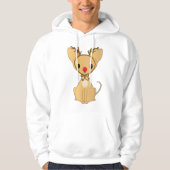 Rudolf Chihuahua Hoodie (Vorderseite)