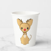 Rudolf Chihuahua Pappbecher (Vorderseite)