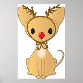 Rudolf Chihuahua Poster (Vorne)