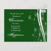 Rudolf Christmas Grußkarte Feiertagspostkarte (Rückseite)