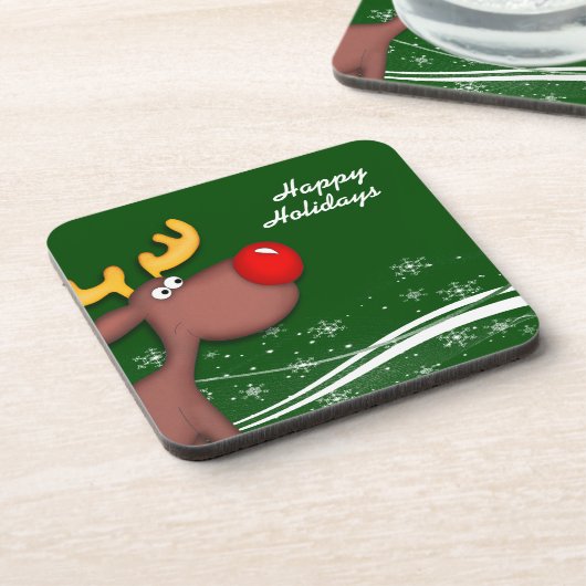 Rudolf Christmas Untersetzer (Linke Seite)