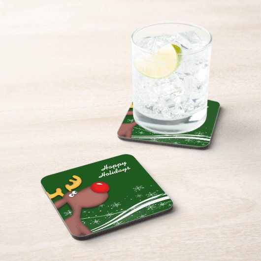Rudolf Christmas Untersetzer (Rechte Seite)