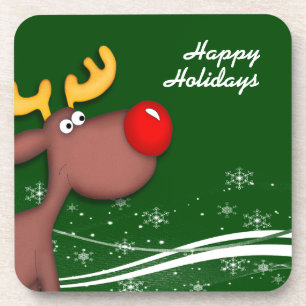 Rudolf Christmas Untersetzer