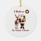 Rudolf der Rotnasen-Rentiere Keramik Ornament (Vorne)