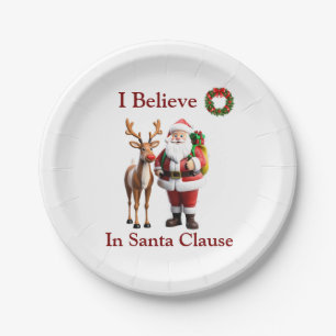 Rudolf der Rotnasen-Rentiere Pappteller