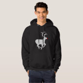 Rudolf die rote Nasenrinne Hoodie (Vorne ganz)