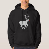 Rudolf die rote Nasenrinne Hoodie (Vorderseite)