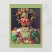 Rudolf II von Giuseppe Arcimboldo Postkarte (Vorderseite)