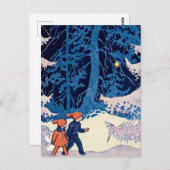 Rudolf Koivu "Brother and Sister" Postkarte (Vorne/Hinten)