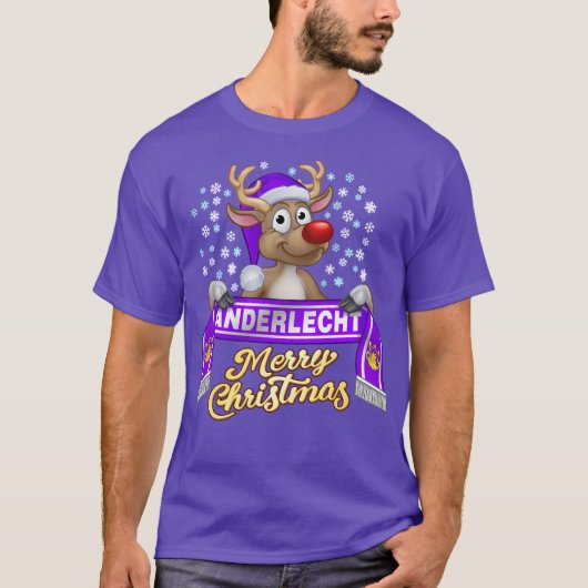 Rudolf met FanSjaal Anderlecht T-Shirt (Vorderseite)