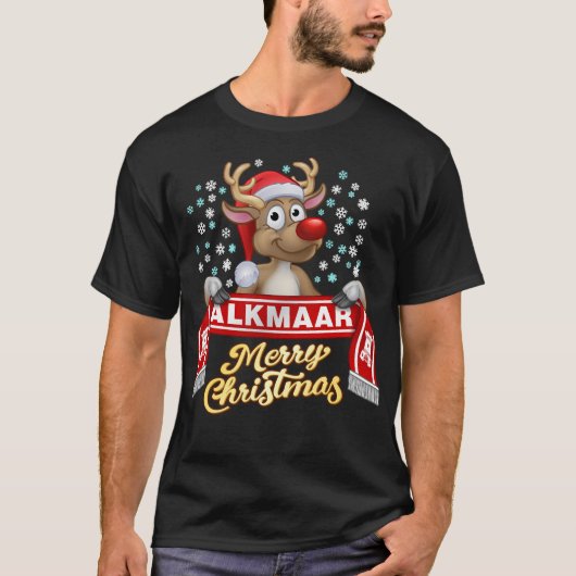 Rudolf met FanSjaal Sittard T-shirt (Vorderseite)