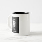 Rudolf Rocker Zweifarbige Tasse (Vorderseite Links)