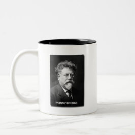 Rudolf Rocker Zweifarbige Tasse