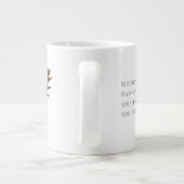 Rudolf The Red Nose Raindeer Christmas Jumbo-Tasse (Rückseite)