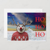 Rudolf the Sibe Postkarte (Vorne/Hinten)