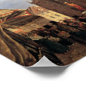 Rudolf von Alt Stephansdom in Wien Poster (Ecke)