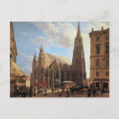 Rudolf von Alt Stephansdom in Wien Postkarte (Vorderseite)