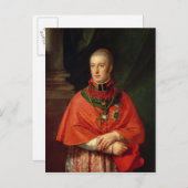 Rudolf von Habsburg Postkarte (Vorne/Hinten)