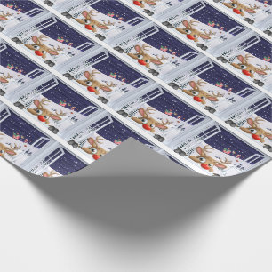 Rudolf Wrapping Paper Geschenkpapier