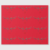 Rudolph 2 Wrapping Paper Geschenkpapier (Flach)