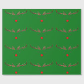 Rudolph 3 Wrapping Paper Geschenkpapier (Flach)