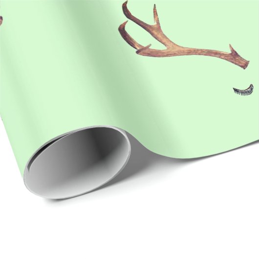 Rudolph 6 Wrapping Paper Geschenkpapier (Rolleneckpunkt)