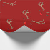 Rudolph 7 Wrapping Paper Geschenkpapier (Ecke)