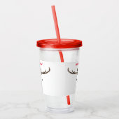 Rudolph Acrylic Tumbler Acryltrinkbecher (Links)
