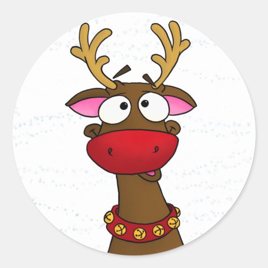 Rudolph, Aufkleber (Vorderseite)