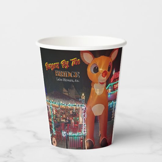 Rudolph bei Burgers by Bridge Pappbecher (Rückseite)