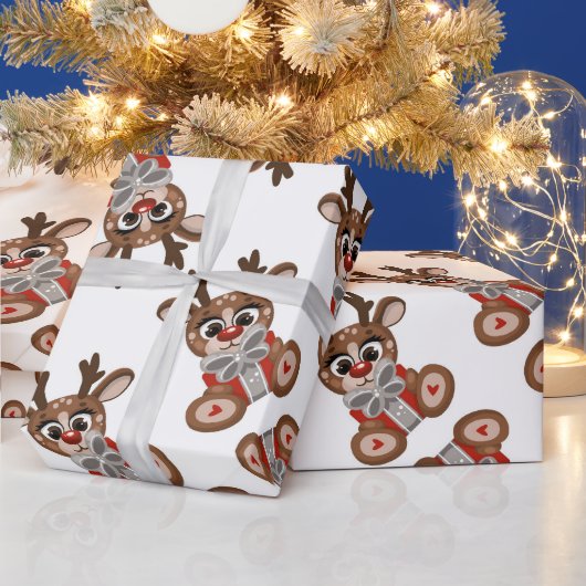 Rudolph Christmas Geschenkpapier (Feiertage)