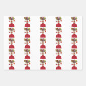 Rudolph Christmas Gifts Reindeer Geschenkpapier Set (Vorderseite)