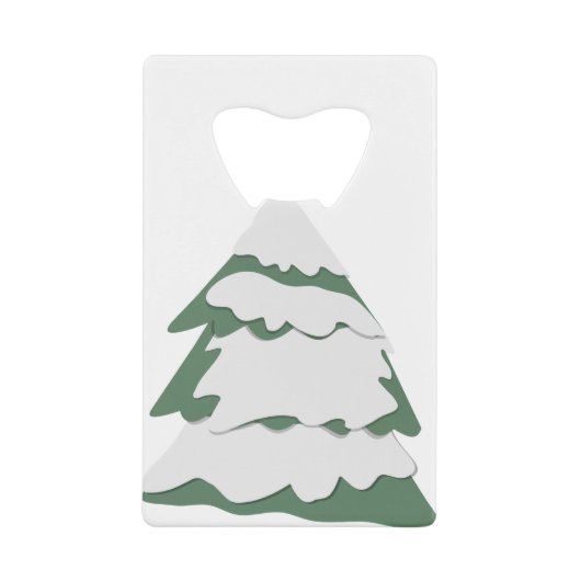 Rudolph Christmas Tree 1 (Remix) Geldbeutel Flaschenöffner (Vorderseite)