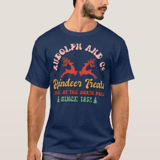 Rudolph Co Fine Reindeer-Leckereien T-Shirt