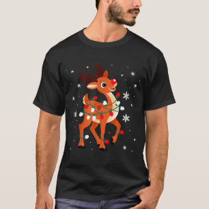 Rudolph Das Rote Nasen Rentier Für Kinder Und Weih T-Shirt